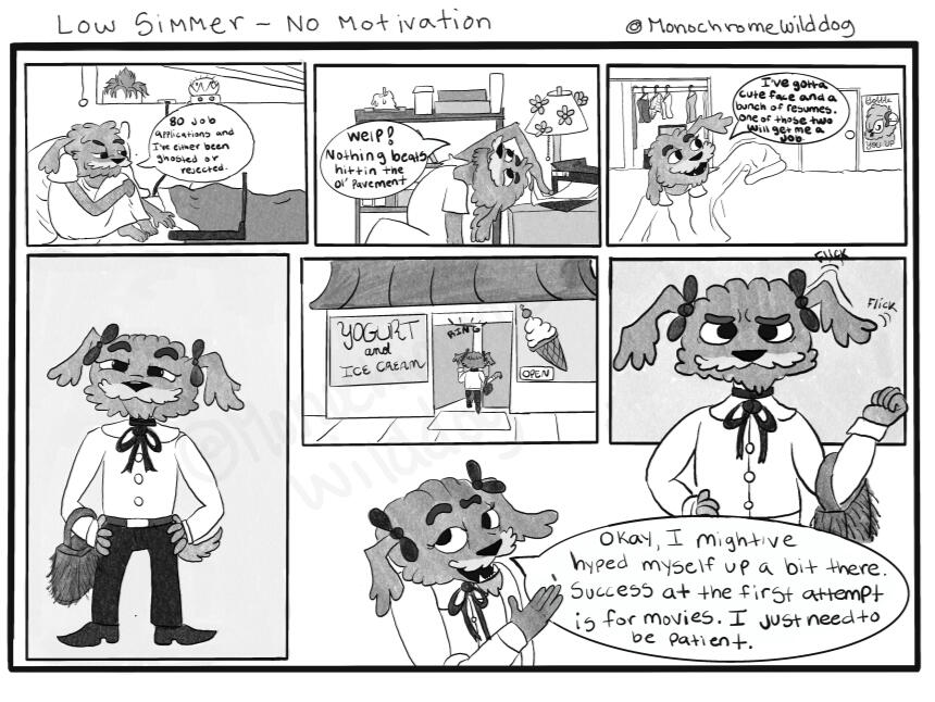 Low Simmer-No Motivation page 1